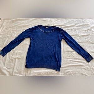 Gap Long Sleeve Blue Sweater in XL